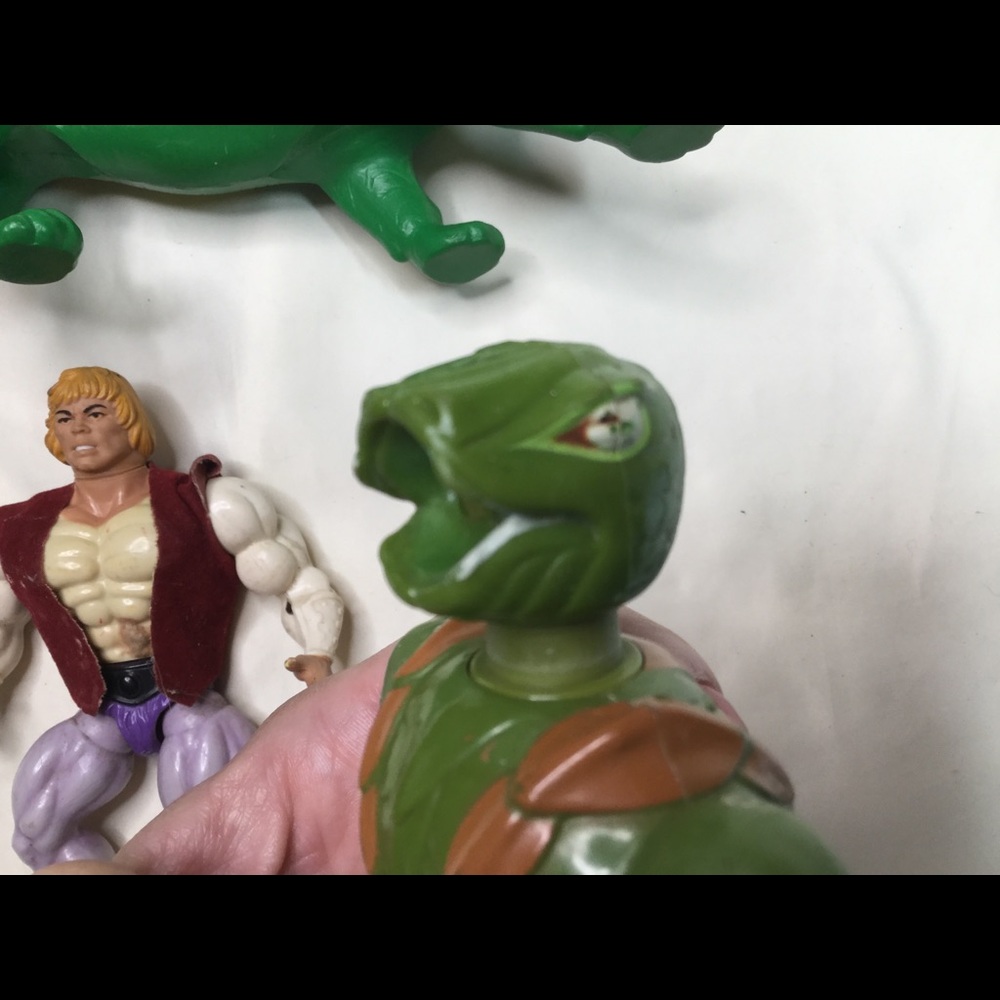 Vintage Masters of the Universe MOTU Kobra Kahn Prince Adam Battle Cat - Picture 11 of 13
